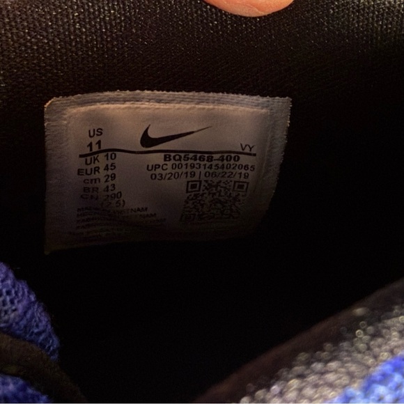 Nike Zoom Rize High Top Sneakers main image 4
